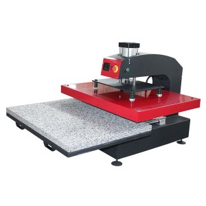 105x75cm pneumatic sublimation hitaflutning prentunarvél