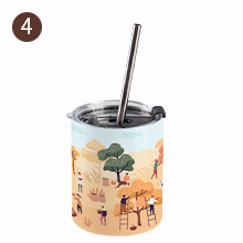 10 OZ Sublimation Blank Tumbler detail g
