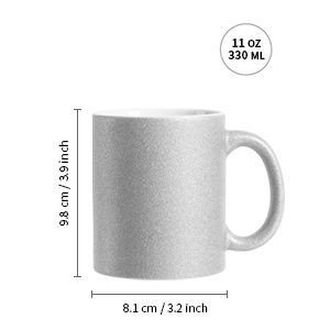 11 OZ sublimation Mugs Blanks Faahfaahin lacag ah g