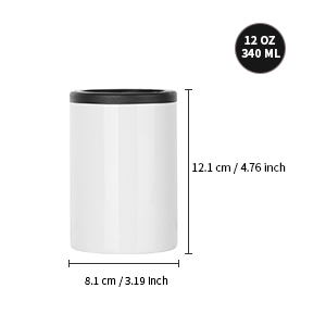 12 OZ Sublimation Blanks Can Insulator detail g