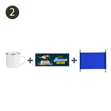 12 OZ Sublimation Blanks Enamel Mug smáatriei g