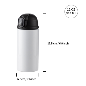 12 OZ Tafaasiisha Tumbler Cagaaran oo Toosan g