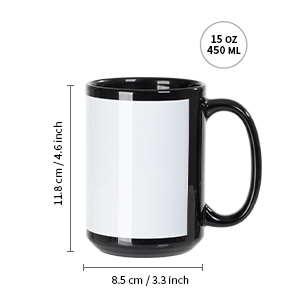 15 OZ Sublimation kaffibollar Smáatriei g