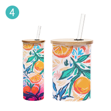 17 OZ Sublimation Blanks Glass detail g