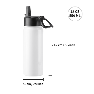 18 OZ Sublimation Blank Tumbler detail g