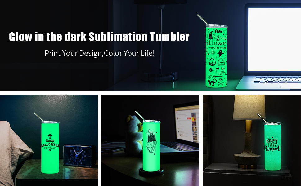 20 OZ Sublimation Bannaanshaha Faahfaahinta iftiinka g
