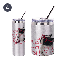 20 OZ Sublimation Bannanka Faahfaahin lacag ah g