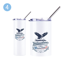 20 OZ Sublimation Tumblers UV Faahfaahinta midabka g
