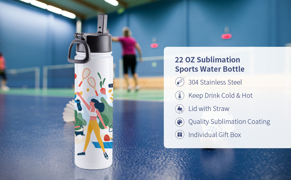22 OZ Sublimation Blank Tumbler detail g