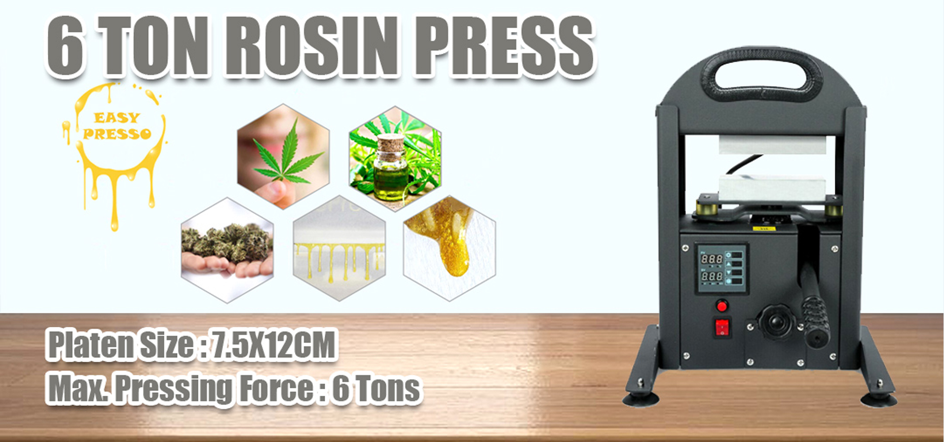 Yedraulic 5-10 tan ton ee roson-chock fult riix (Model # HP3809-m) Buug-gacmeedka Isticmaalaha