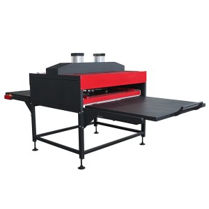100x120cm Stórt snie Sublimation Pneumatic Heat Press Machine