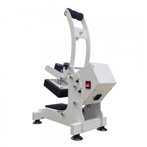 Hálf-sjálf-auto Open merkimiea Tag Heat Transfer Machine