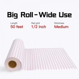 Kok? Vinyl gbe teepu teepu iwe - 12 x 50 ft W / Ategingment Grid Ohun-omi 2 Fun Silhouttette Washo,