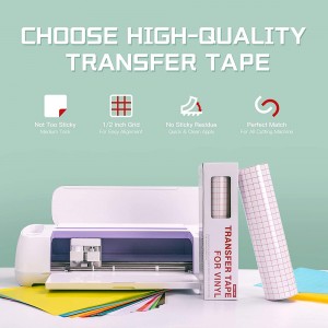Kok? Vinyl gbe teepu teepu iwe - 12 x 50 ft W / Ategingment Grid Ohun-omi 2 Fun Silhouttette Washo,