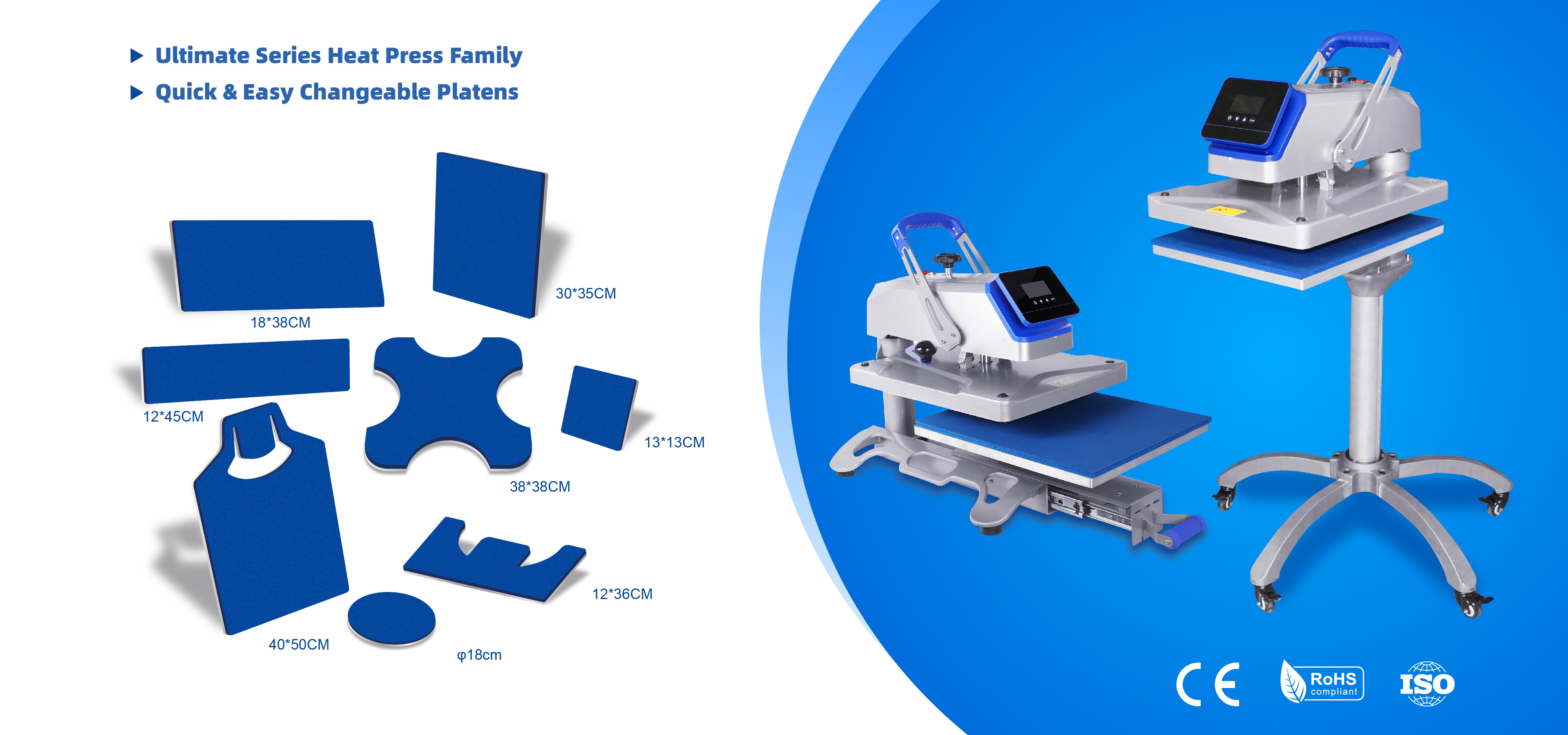 swing away heat press