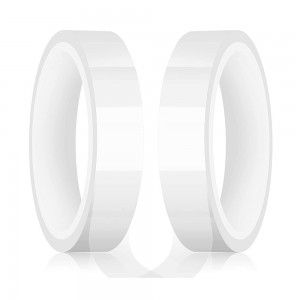 Hitaband fyrir sublimation, 2 rúllur 20mm x 33m 108ft hitaflutnings borei, hitauppstreymi háhita borei fyrir rafeindat?kni (hvítt)