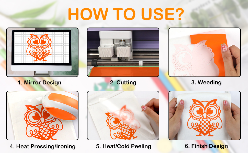 Heat Transfer Vinyl Bundle detail 