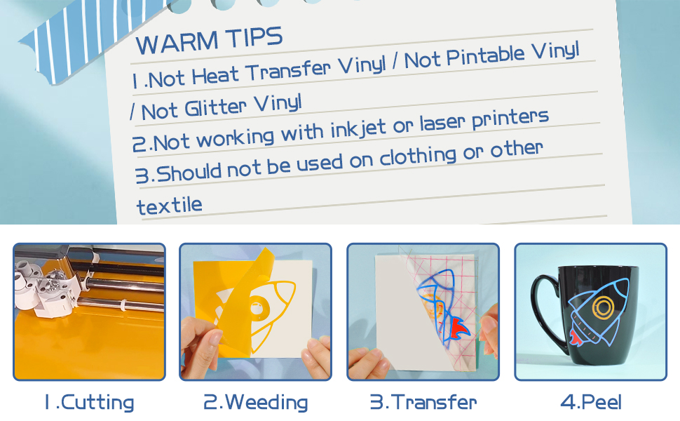 PU Self Adhesive Vinyl detail 