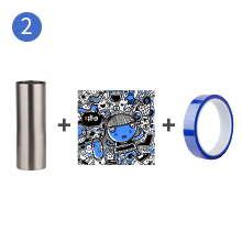 Steel Straight Tumbler detail e