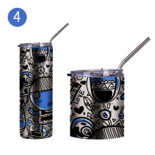 Steel Straight Tumbler detail g