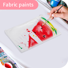 Sublimation Blank Canvas Makeup Bags
