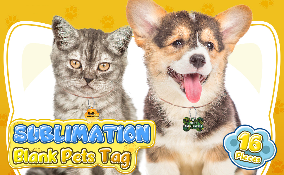 Sublimation Blank Dog Tag