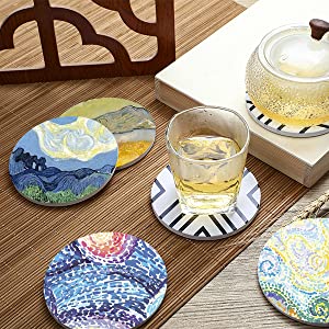 Sublimation Blanks Coaster fyrir drykki smáatriei