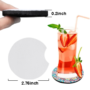 Sublimation Blanks Cup Coasters detail