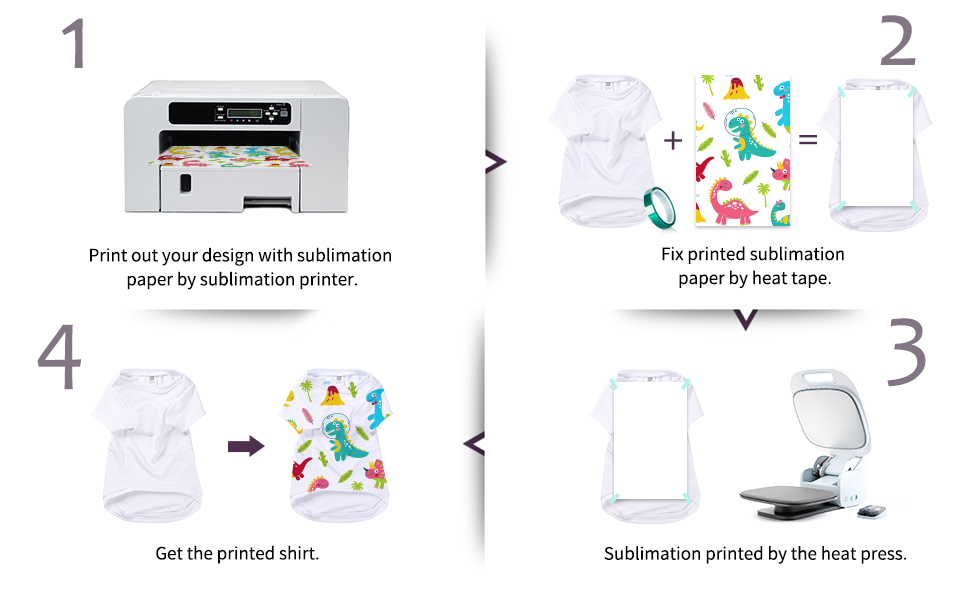 Sublimation Dog Shirt
