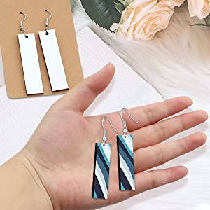 Sublimation Earrings Blank Bulk detail 