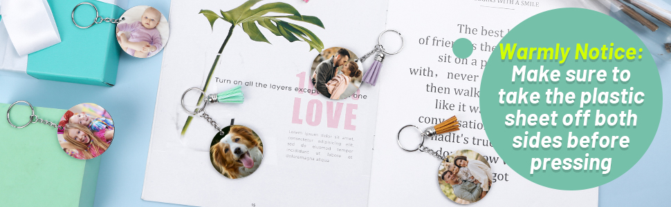 Sublimation Key-chains smáatriei 4