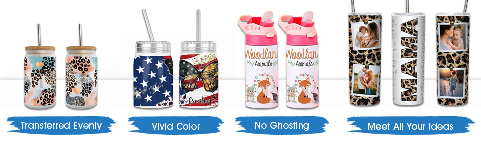 Sublimation Tumblers Wrap Compatible detail 