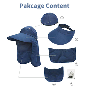 Wide Brim Sun Hat detail