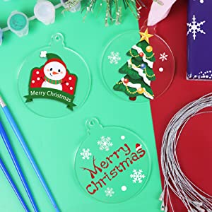 Acrylic Christmas Ornaments