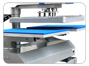 double station heat press