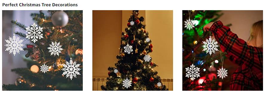 Snow Flakes Ornaments