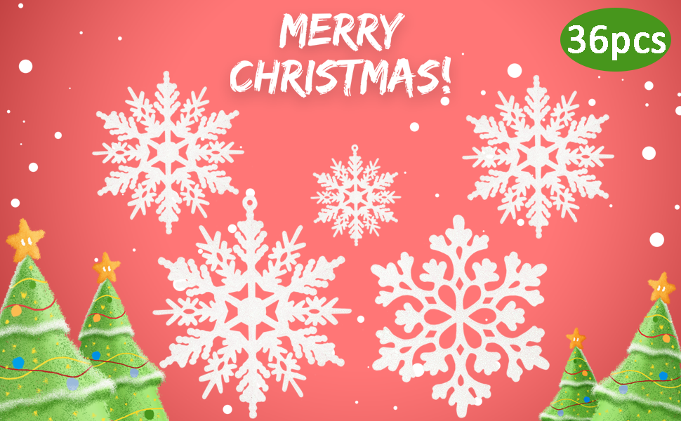 Snow Flakes Ornaments